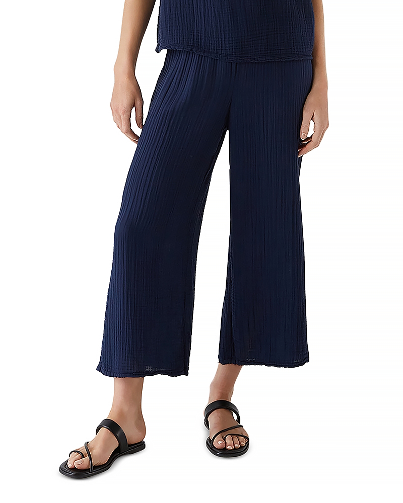 Michael Stars Medina Cotton Smocked Waist Pants