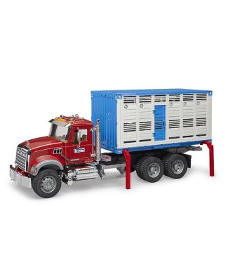  Unisex 1/16 Mack Granite Cattle Transportation Toy Truck by Ages 5-7
