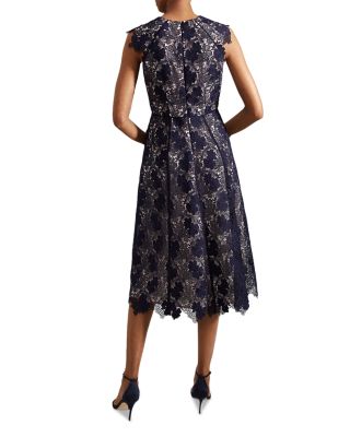 Hannah Lace Midi Dress