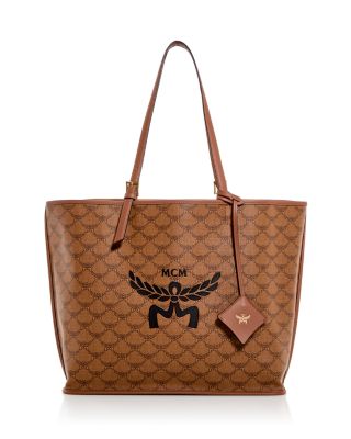Mcm Himmel Medium Lauretos Shopper Tote