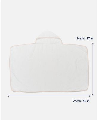 100% Organic Hooded Towel + Washcloth 2-Pack