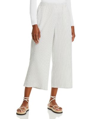 Eileen Fisher - Cropped Wide Leg Pants