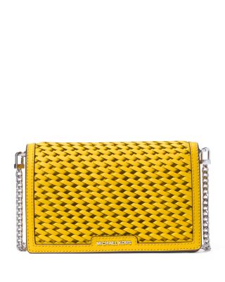 Yellow Michael Kors Purse Usa Jet Set Large Signature Logo