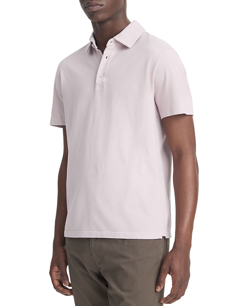 Vince Cotton Knit Polo Shirt