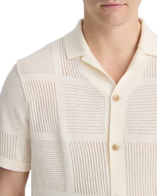 Patchwork Pointelle Shirt