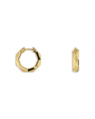 Gucci - 18K Yellow Gold Link to Love Hoop Earrings