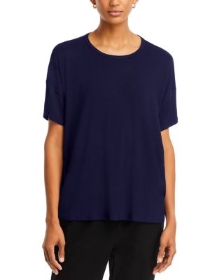 Eileen Fisher - Crewneck Boxy Tee