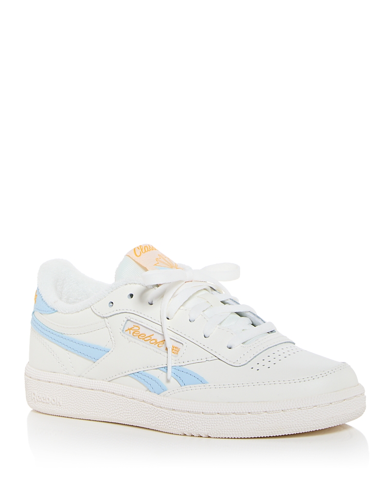 Reebok Women's Club C Revenge Low Top Sneakers In Chalk/chal