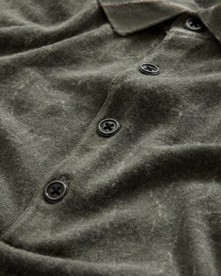 Chatham Crinkle Textured Regular Fit Polo Shirt 