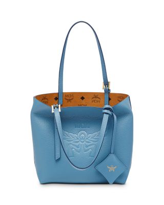 Mcm Himmel Mini Leather Shopper Bag