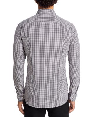 Check Slim Fit Button Down Shirt