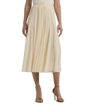 Ralph Lauren Chiffon Midi Skirt | Bloomingdale's