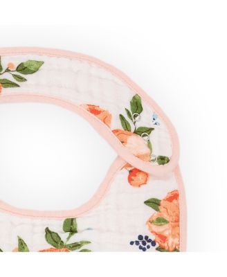 Unisex Cotton Muslin Classic Bib 3 Pack - Baby