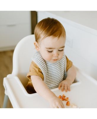 Unisex Cotton Muslin Classic Bib 3 Pack - Baby