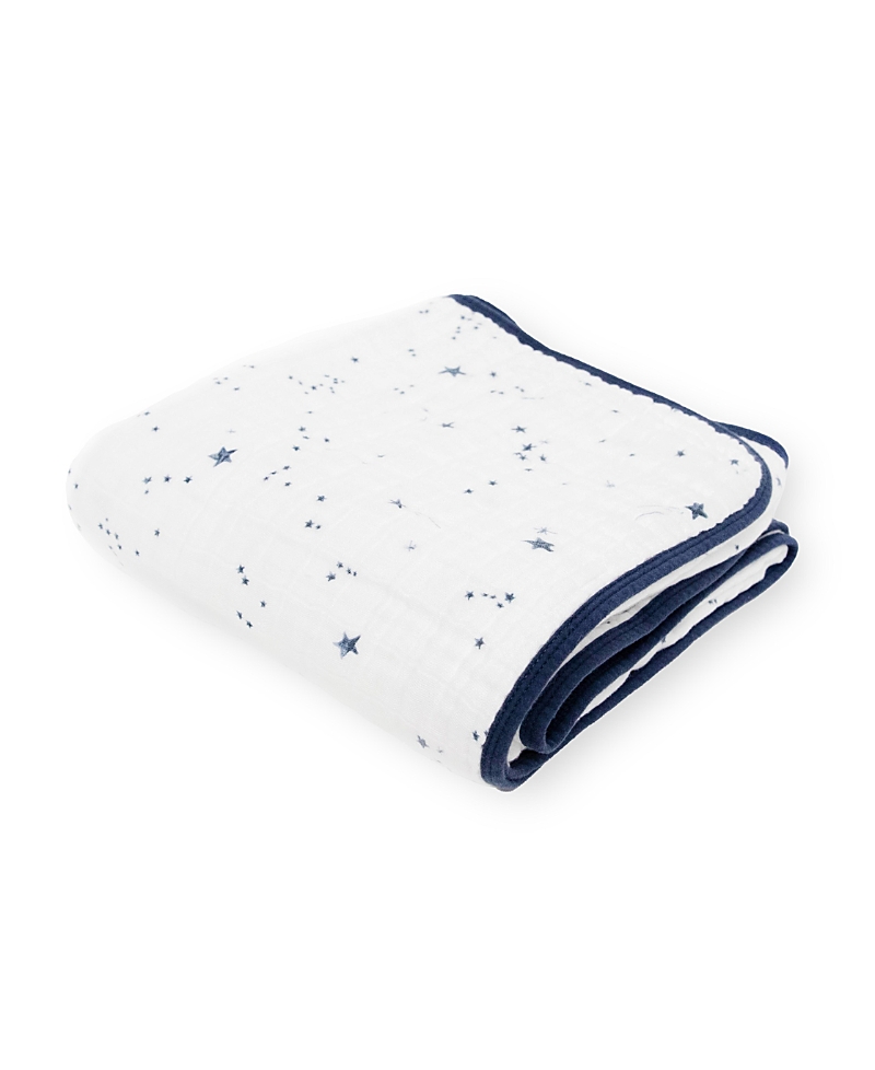 Little Unicorn Unisex Cotton Muslin Original Quilt - Baby In Shooting Stars