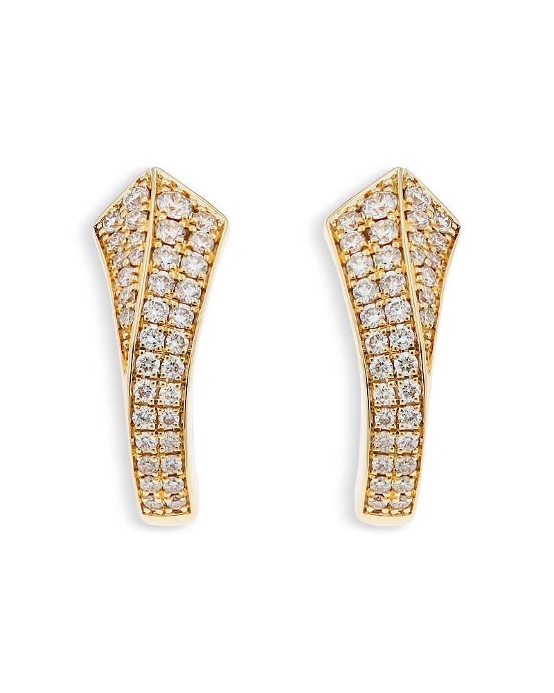 Alberto Milani 18K Yellow Gold Via Fiori Chiari Diamond Earrings, 0.82 tcw - Exclusive, Italy Campaign Review