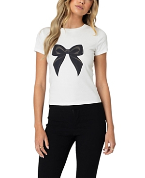 Edikted Tied Up Tee In White