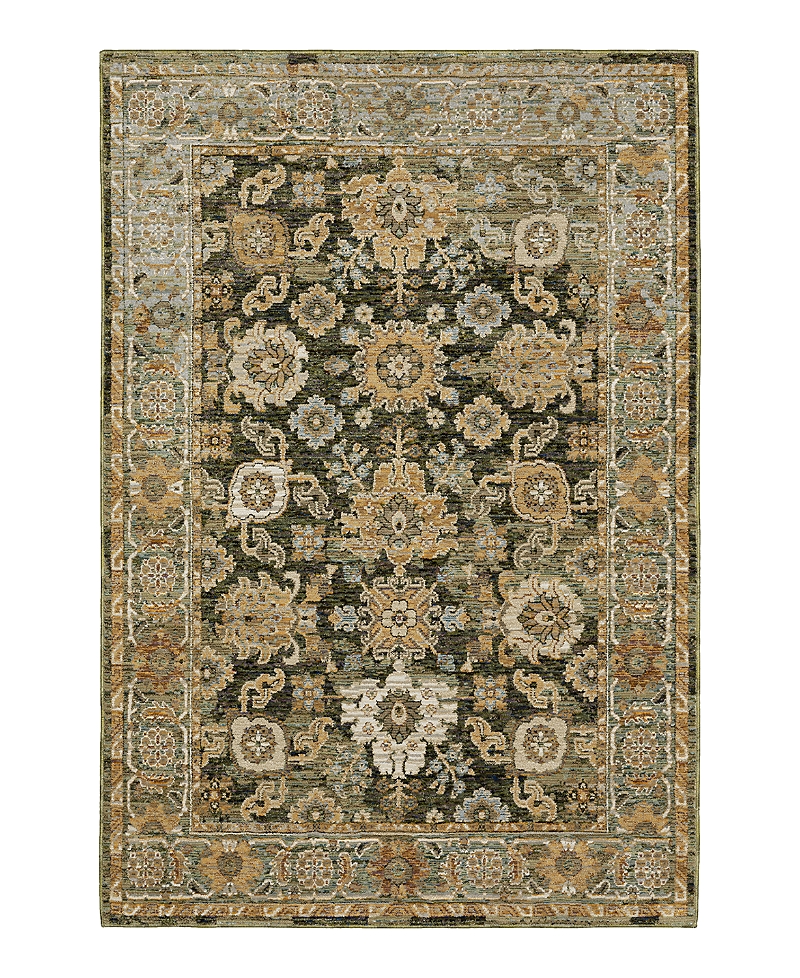 Oriental Weavers Andorra 2417b Area Rug, 6'7 X 9'6 In Green