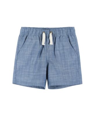 Andy & Evan - Boys' Chambray Drawstring Short - Little Kid, Big Kid