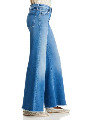 The Roller High Rise Wide Leg Jeans in Work Hard Play Hard