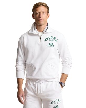 Polo Ralph Lauren Wimbledon Fleece Collared Sweatshirt