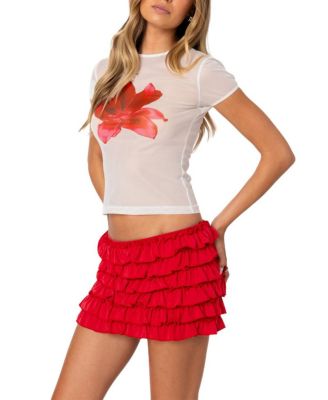 Aloha Sheer Mesh Tee