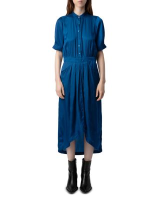 Zadig & Voltaire - Rima Satin Midi Dress