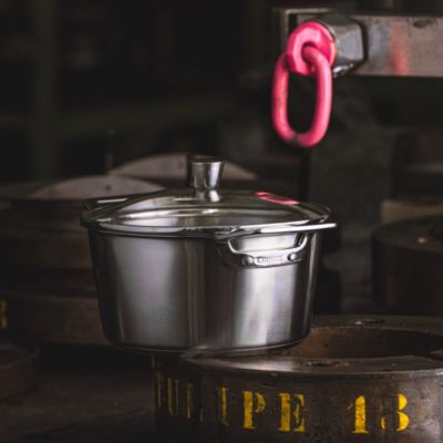 Cristel 1826 Collection 3 Qt Stainless Steel Stewpan with Lid