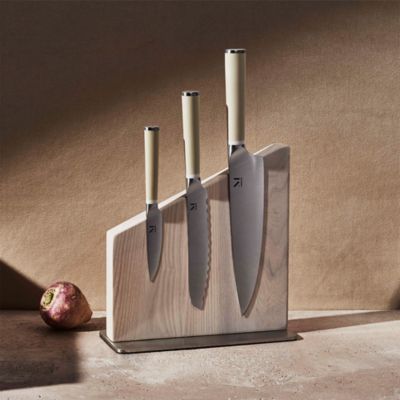 Walnut Wood Magnetic Knife Stand