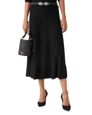 ba&sh - Jada Ribbed Midi Skirt