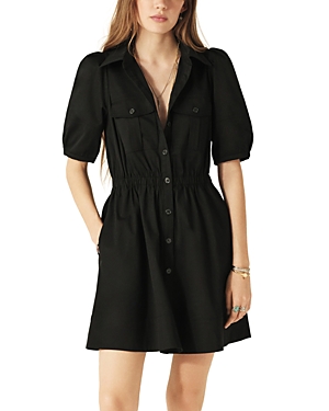 Ba&sh Lincoln Dress In Noir In Black