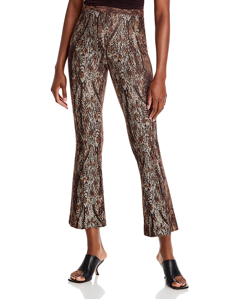 Rosetta Getty Cropped Flare Pants