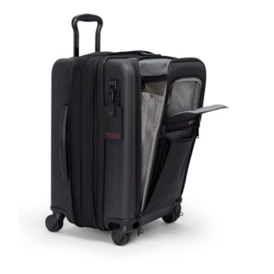 Alpha International Expandable Carry On Spinner Suitcase