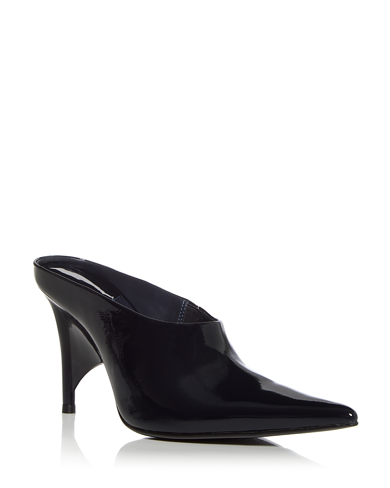 Jeffrey Campbell Women's Vader Pointed Toe High Heel Mules