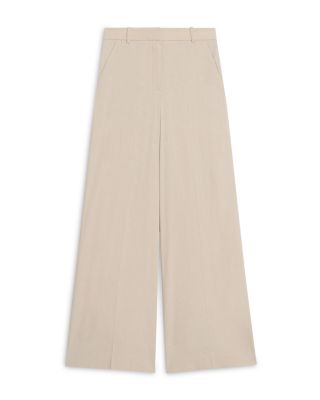High Waist Wide Leg Trousers 