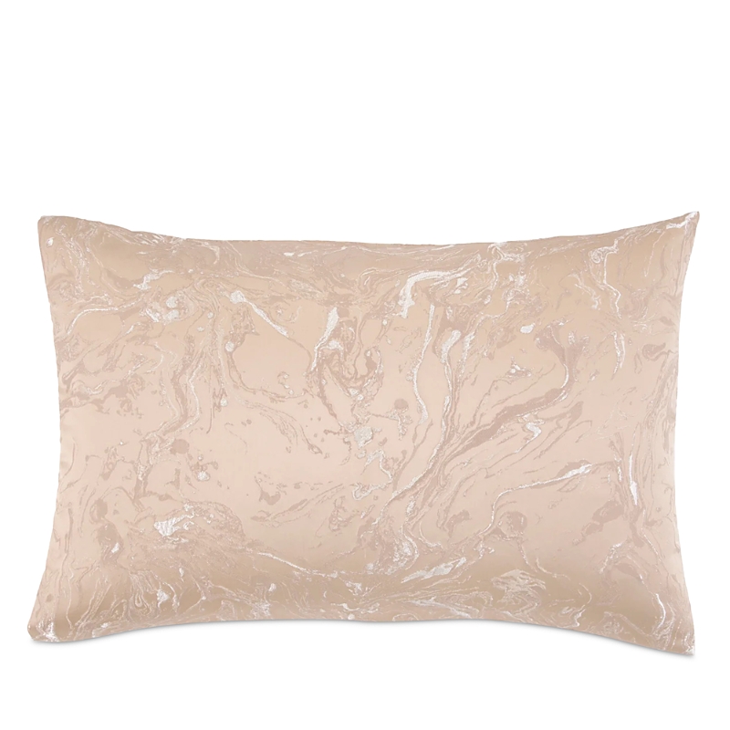 Donna Karan Home Liquid Marble Standard/queen Sham In Gold