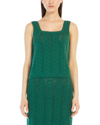 Weekend Max Mara Zanora Sweater Knit Tank Top