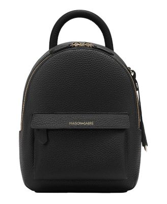 Leather Mini Backpack