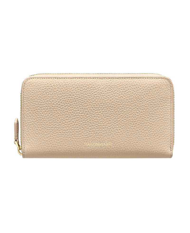 Maison de SABRE Long Leather Zip Wallet