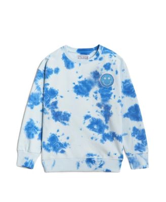 Little Chicken Boys' Smiley Tie Dye Sweatshirt - Little Kid, Big Kid