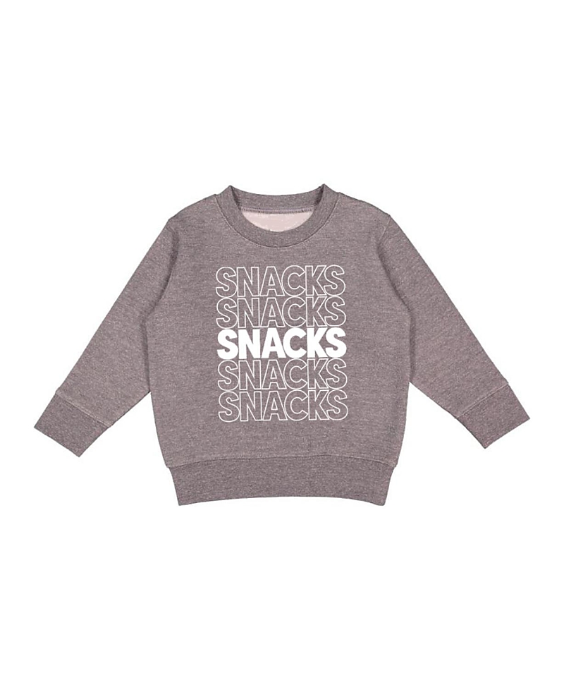 Little Chicken Unisex Snacks Sweatshirt - Little Kid
