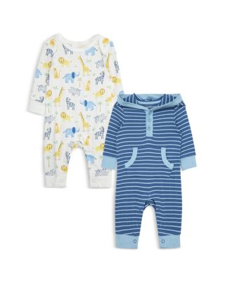 Little Me Boys' Jungle Fun Coveralls, 2 Pack - Baby