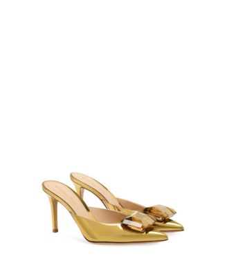 Gianvito Rossi - Women's Jaipur 85 Pointed Toe Mules