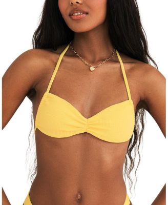 Christina Tie Straps Bandeau Bikini Top