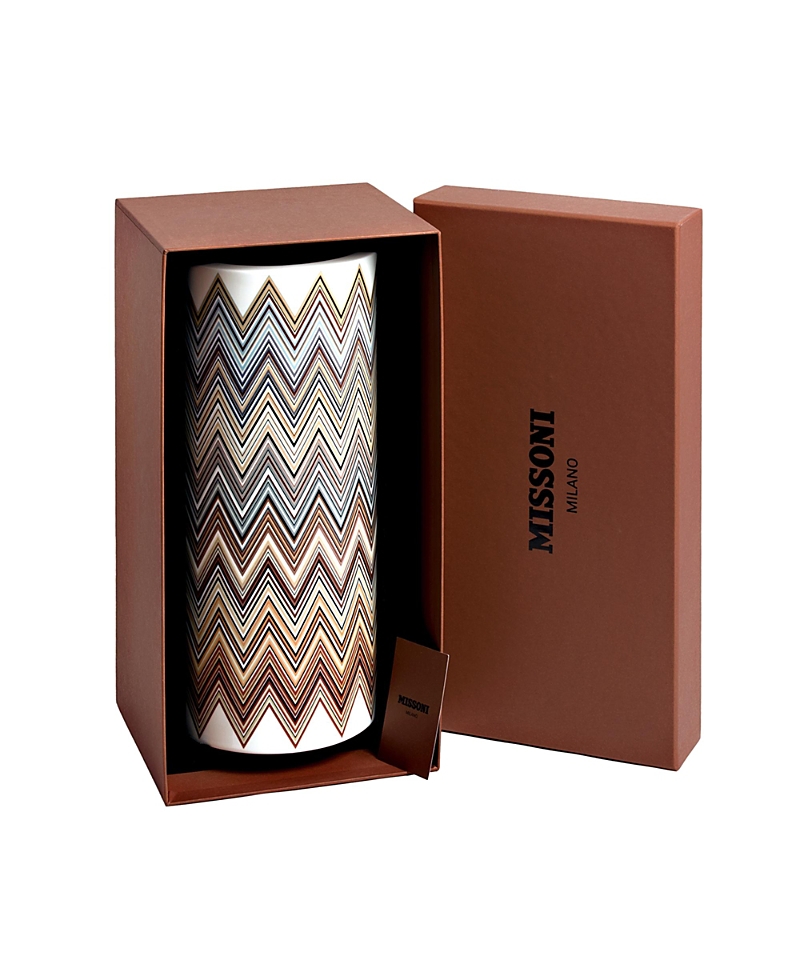 Missoni Zig Zag Jarris High Vase In Multi