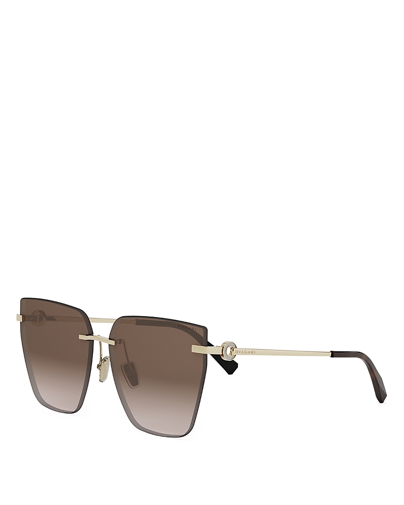 Bvlgari Square Sunglasses, 61mm · OS