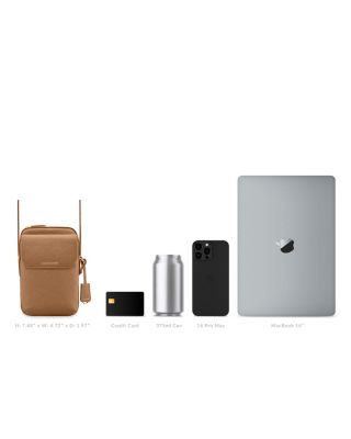 Leather Zip Phone Pouch