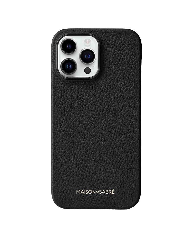 Maison De Sabre Leather Phone Case (iPhone 15 Pro) · OS