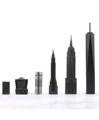 Set Stainless Steel New York Edition with Wood Map Board - Ages 14+