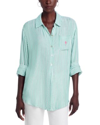 Vintage Havana Striped Beach Shirt